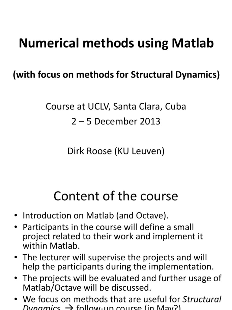 Signal Processing in MATLAB Course | PDF | Matlab | Signal (Electrical ...