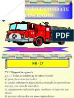 NR - 23 Incendio