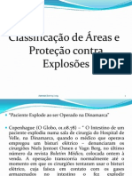 APRESENTAÇÃO - Classificação de Áreas e Proteção Contra Explosões PDF