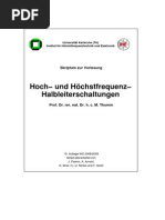 Hoch Und Höchstfrequenz Halbleiterschaltungen - Prof - Thumm