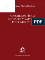 Libro sobre Adsorción sobre carbones