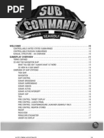 Download Sub Command User Manual by Steve W SN207303195 doc pdf