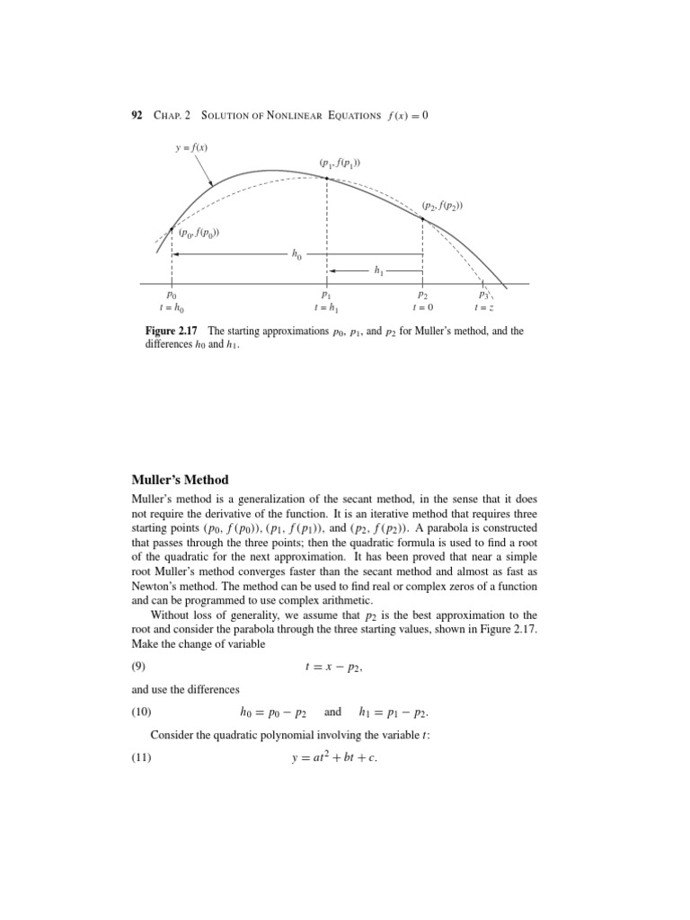 Mullers Method ProofED | PDF