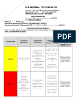 Contenidos Planificacion 5º HZ