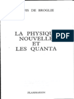 La Physique Nouvelle Et Les Quanta - De Broglie -1