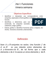 Parte I Funciones. Sesión 1