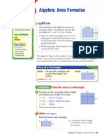 Area Formulas