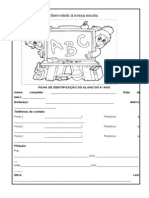 FICHA DE IDENTIFICAÇÃO