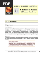 DDC 01 - A Tutela Dos Interesses Difusos e Coletivos