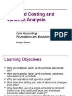 variance analysis  standard costing 2