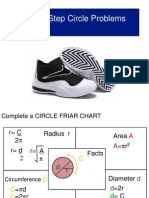 Multiple Step Circle Problems