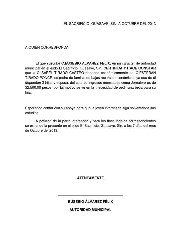 carta  beca becasin