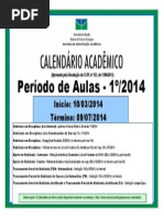 Cartaz Cal Matricula 12014