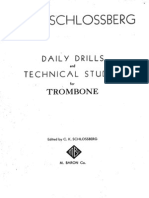 Schlossberg Daily Drills for Trombone