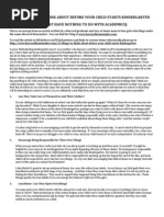 Download 10 Things to Think About Before Your Child Starts Kindergarten That Have Nothing to Do with Academics by Harvard Homemaker SN207330913 doc pdf