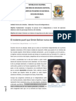 Guía 4. El Incidente Pueril Que Simón Bolívar Nunca Olvidó