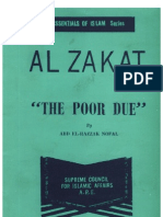 the poor due (al zakat)