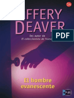 Jeffery Deaver [Lincoln Rhyme05 El Hombre Evanesce