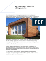 Arquitectura casas pequeñas y flexibles