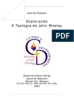 Teologia Wesley Professor