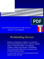 Workholding: General Manufacturing Processes Engr.-20.2710 Instructor - Sam Chiappone