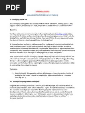 Screenplay Ology Screenplay Filmmaking - 