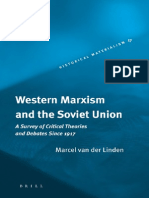 Van Der Linden Western Marxism and Soviet Union