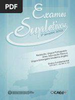 Língua Portuguesa, Redação, Artes