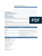 Nutrition Guidelines To Improve Wound Healing