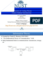 Basic Lecture Information Theory and Coding