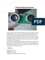 HC SR04 Datasheet