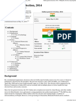 Indian General Election, 2014 - Wikipedia, The Free Encyclopedia