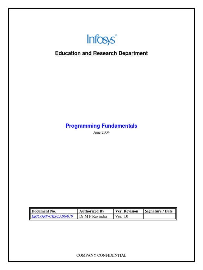 LDD ProgrammingFundamentals | PDF