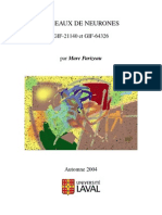 Livre - Reseaux de Neurones Par Marc Parizeau