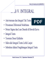 Integral for Scientist and Engineer