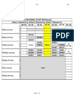 I Year Class Schedule - Term III - Batch 2013-2015 Section A - Classroom G-03 Section B - Classroom G-04 Section C - Classroom F-04