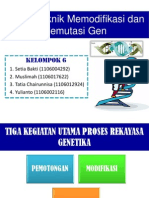 Teknik Modifikasi Dan Mutasi Gen Teknologi Bioproses Universitas Indonesia