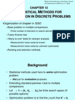 STATISTICAL METHODS FOR OPTIMIZATION IN DISCRETE PROBLEMS