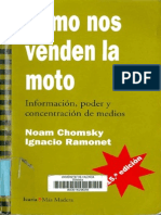 Noam Chomsky, Ignacio Ramonet Cómo nos venden la moto    2002