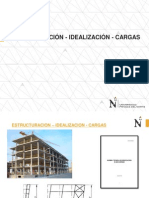 Estructuracion - Idealizacion - Cargas