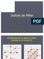 Indices de Miller