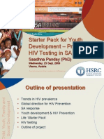 Starter Pack for Youth Development – Promoting HIV Testing In