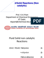 Fluid/Solid Reactions (Non Catalytic)