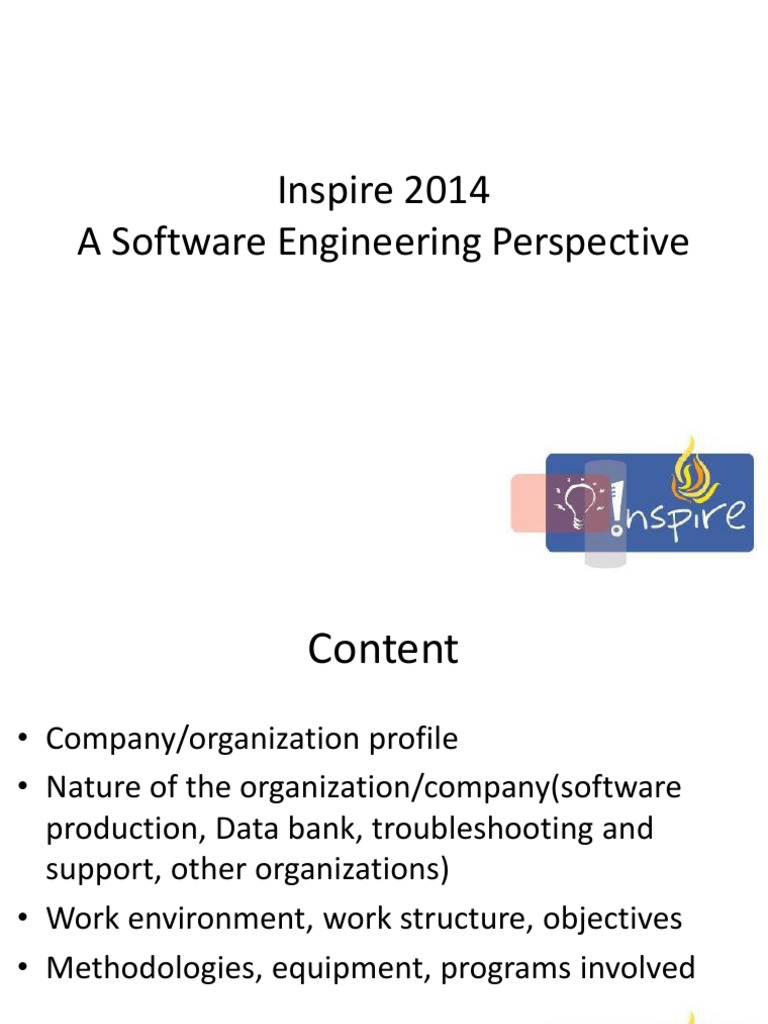 Software Engineering Internship Insights | PDF