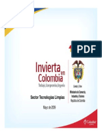 Colombia Líder en Tecnologías Limpias de Latinoamérica