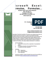 Formulas Outline Excel