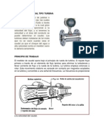 Sensores de Caudal Tipo Turbina