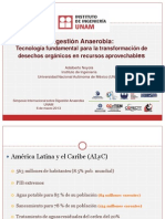 Dr. Noyola Digestión Anaerobia Tecnología fundamental transformación desechos orgánicos