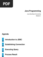 Java Programming: Java Data Base Connectivity