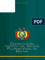 Constitucion Politica Del Estado Bolivia